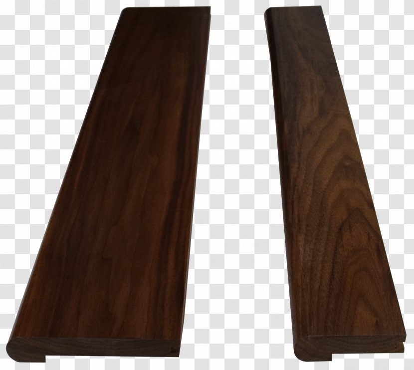 Hardwood Walnut Landing Wood Stain Stair Nosing - Furniture Transparent PNG