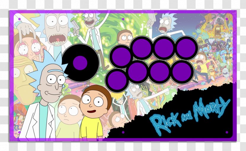 Cartoon Animated Film Rick And Morty - Season 2 PosterNes Advantage Transparent PNG