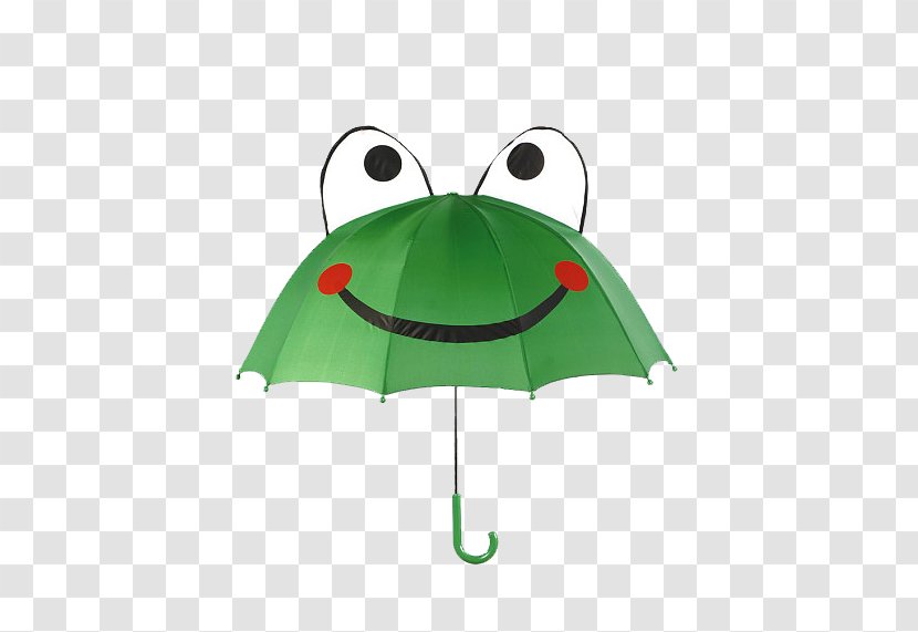 Fun Frogs Umbrella Child Raincoat Transparent PNG