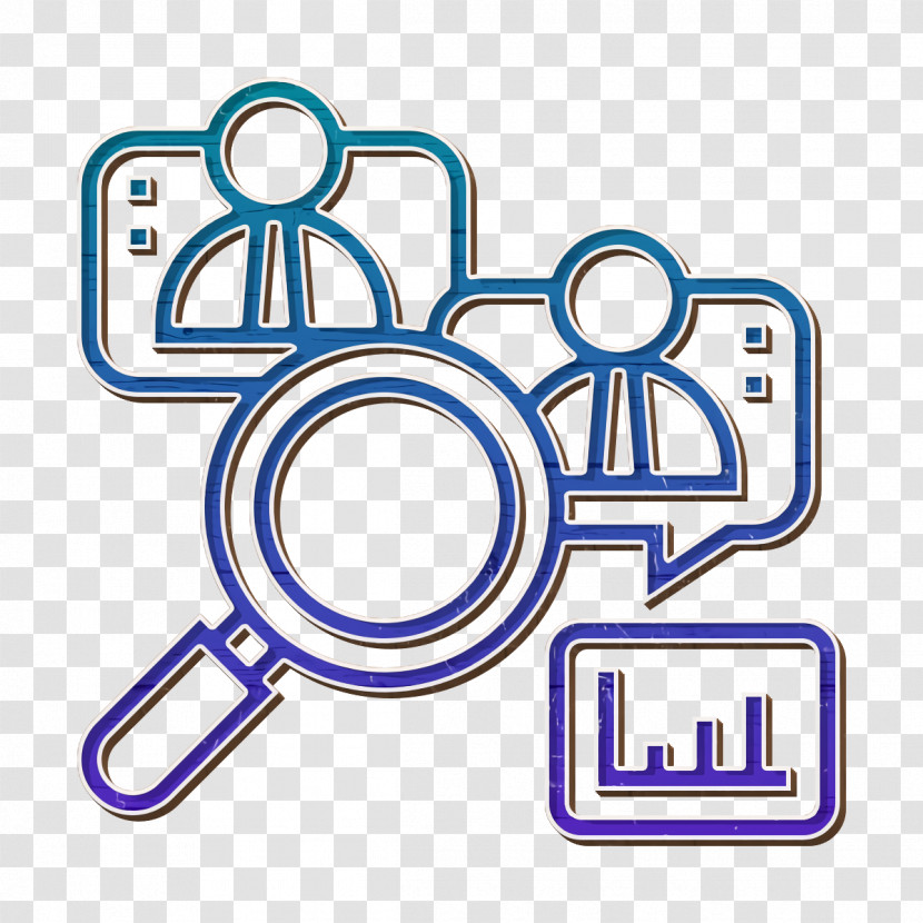 Survey Icon Qualitative Research Icon Consumer Behaviour Icon Transparent PNG