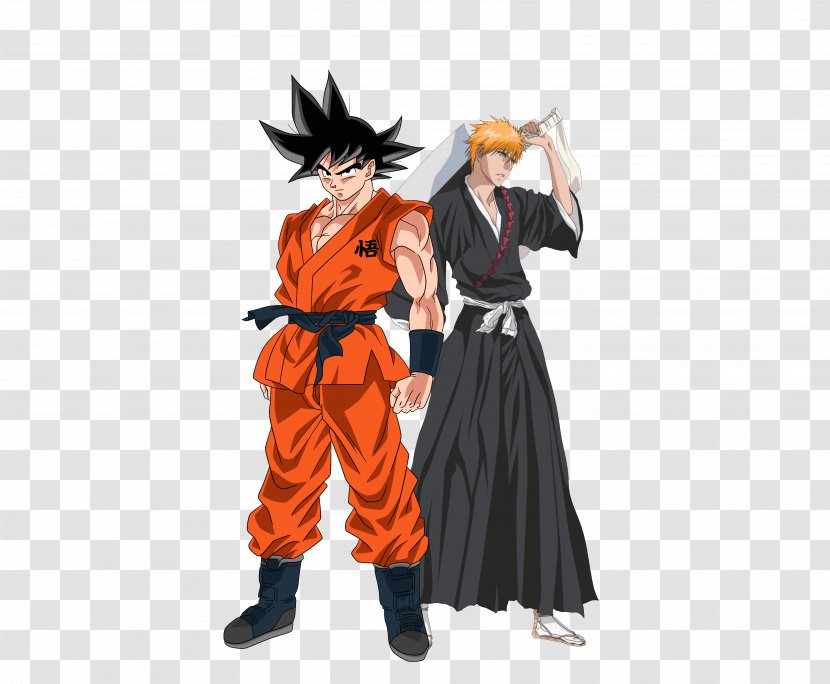 Goku Vegeta Gohan Trunks Dragon Ball - Silhouette - Ichigo Kurosaki Transparent PNG