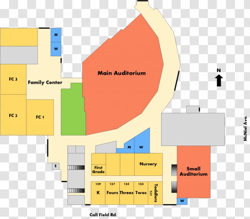 Faith Village Church Of Christ RiverWalk Building Floor Plan - Jesus Sunday Transparent PNG