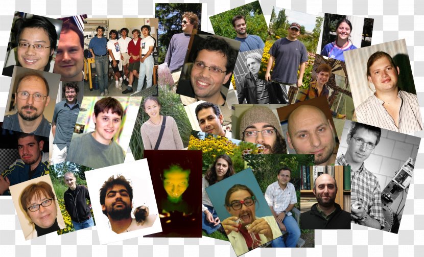 Desktop Wallpaper Photomontage - Art - Group Of People Transparent PNG