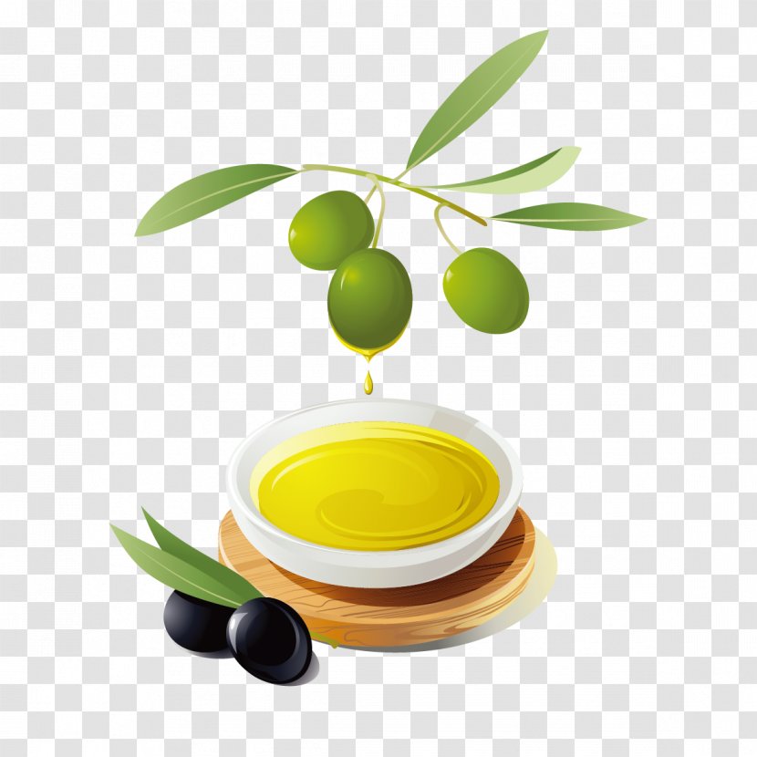 Greek Cuisine Olive Oil Bottle - Food - Tea Culture Transparent PNG