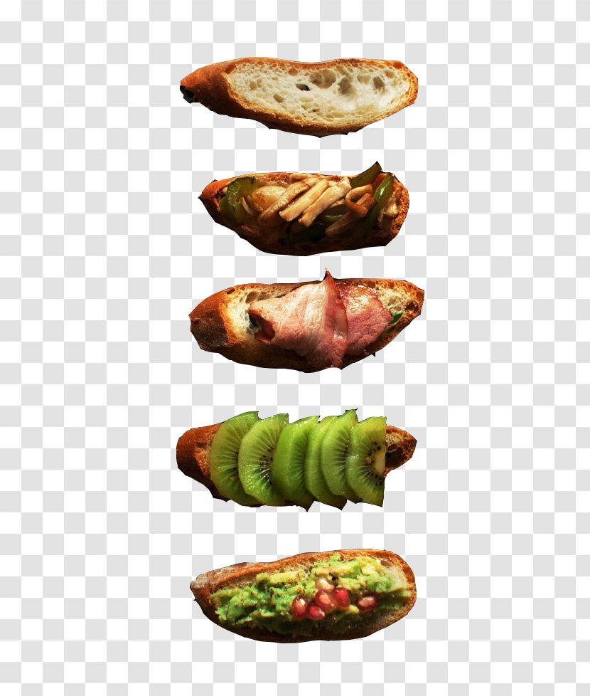 Bread Slice Eating - Eat A Variety Of Transparent PNG