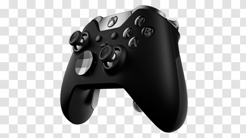 Xbox One Controller 360 Microsoft Game Controllers - Playstation Accessory - Black X Chin Transparent PNG