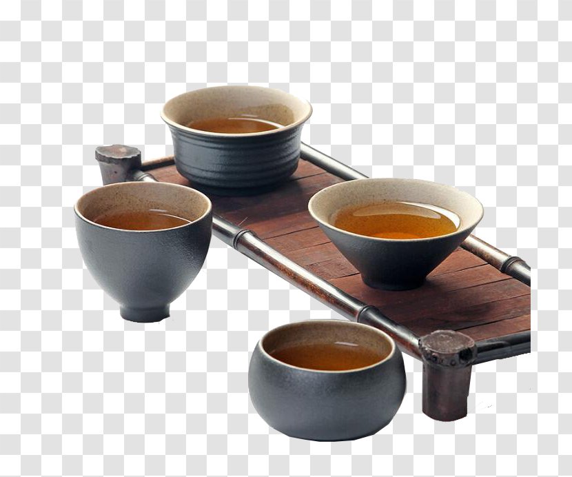Teacup Coffee Cup Ceramic - Ristretto - Black Tea Transparent PNG