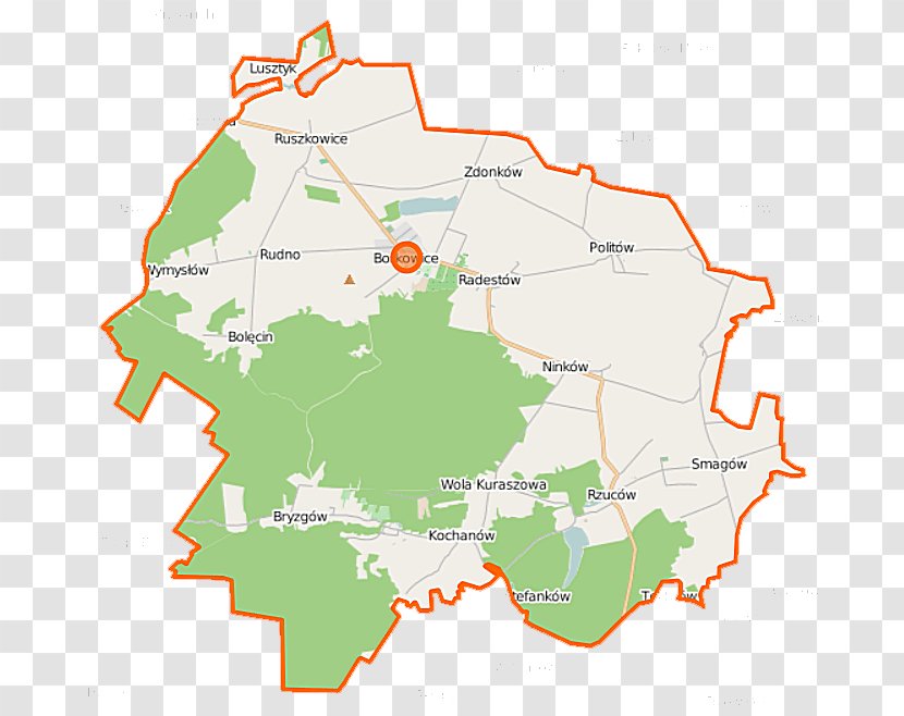 Borkowice, Masovian Voivodeship Kochanów, Przysucha County Wymysłów, Gmina Borkowice Bryzgów Ninków - Map Transparent PNG