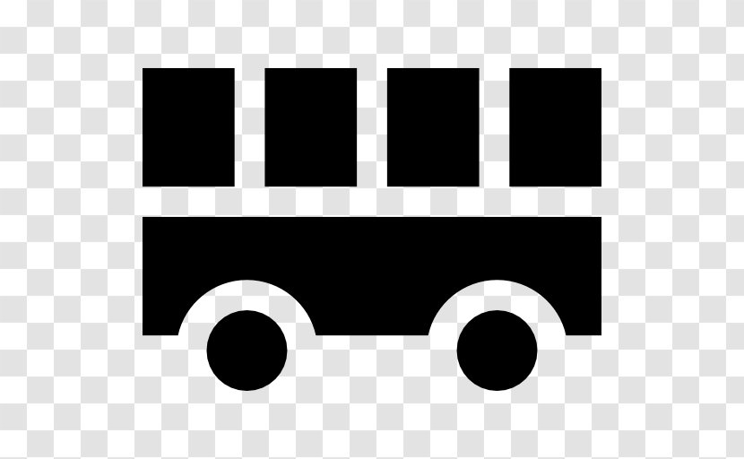 School Bus Public Transport - Black Transparent PNG
