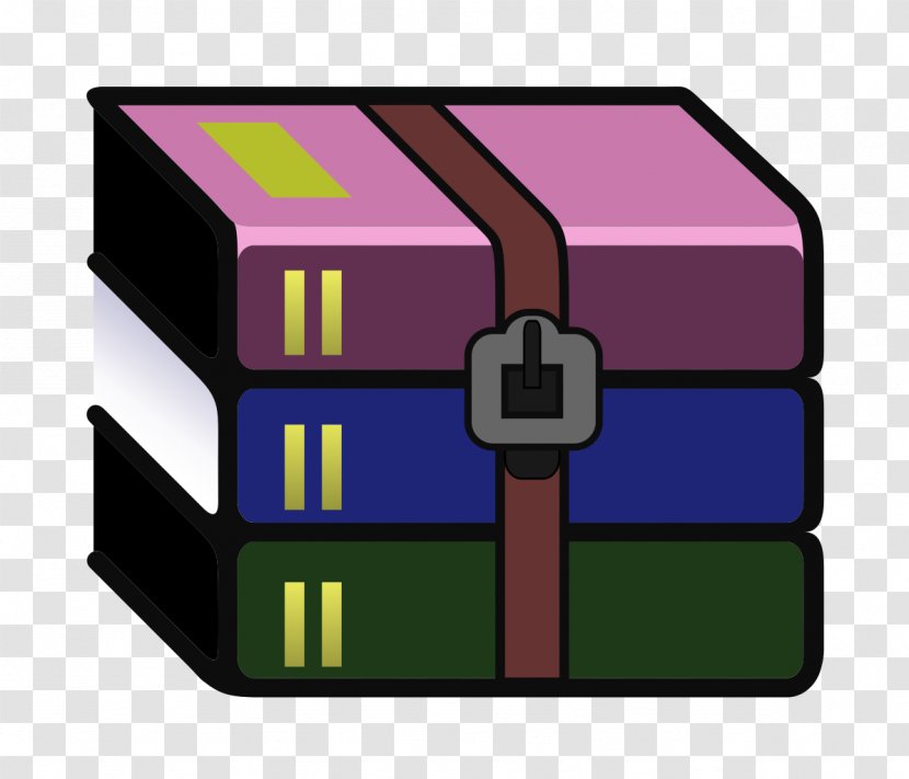 WinRAR Computer Software Data Compression Zip - Icon Transparent PNG