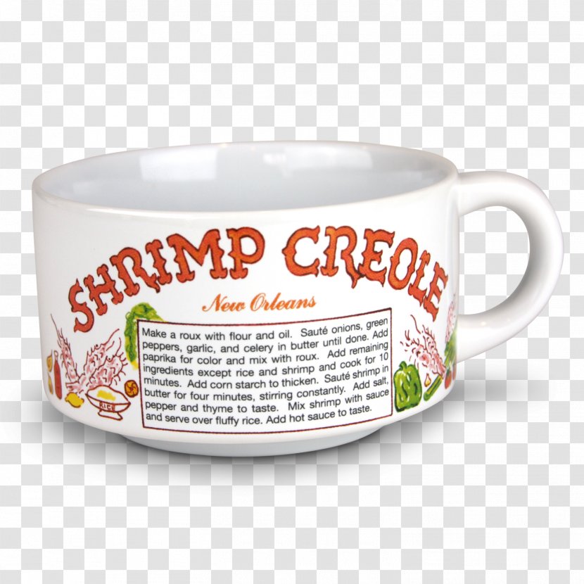 Gumbo Shrimp Creole Cajun Cuisine Louisiana New Orleans - Roux - Mug Transparent PNG