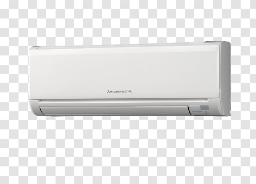 Air Conditioning Mitsubishi Electric Heat Pump Seasonal Energy Efficiency Ratio British Thermal Unit - Electronic Device Transparent PNG