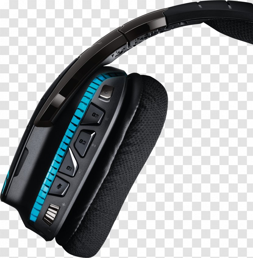 Logitech G933 Artemis Spectrum G633 Headset 7.1 Surround Sound - Technology - Headphones Transparent PNG