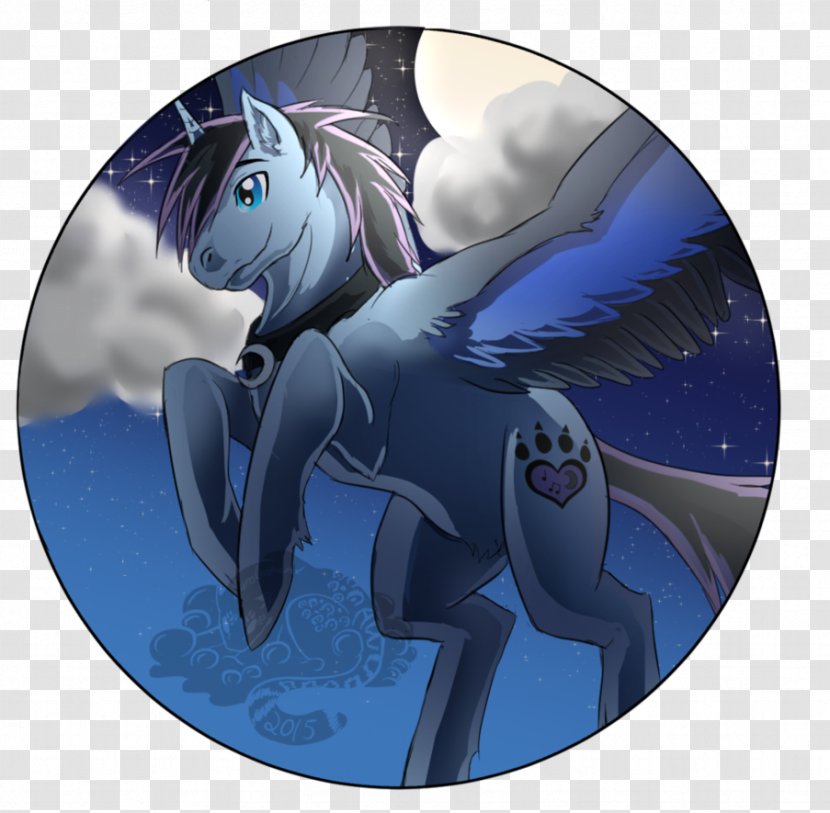 Marine Mammal Horse Legendary Creature Animal - Heart - Moonlight Transparent PNG