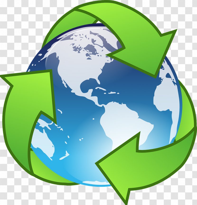 Earth Recycling Symbol Clip Art - Sustainability - Global Health Cliparts Transparent PNG