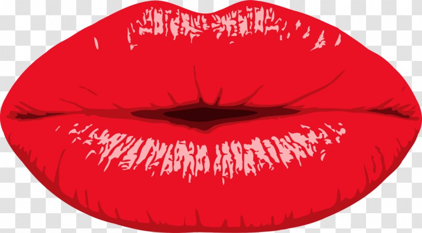 Clip Art Openclipart Illustration Free Content - Sticker - Blowing Kiss Lip Transparent PNG