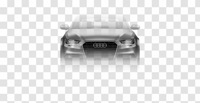 Headlamp Mid-size Car Motor Vehicle License Plates - Hardware - Audi A6 Transparent PNG
