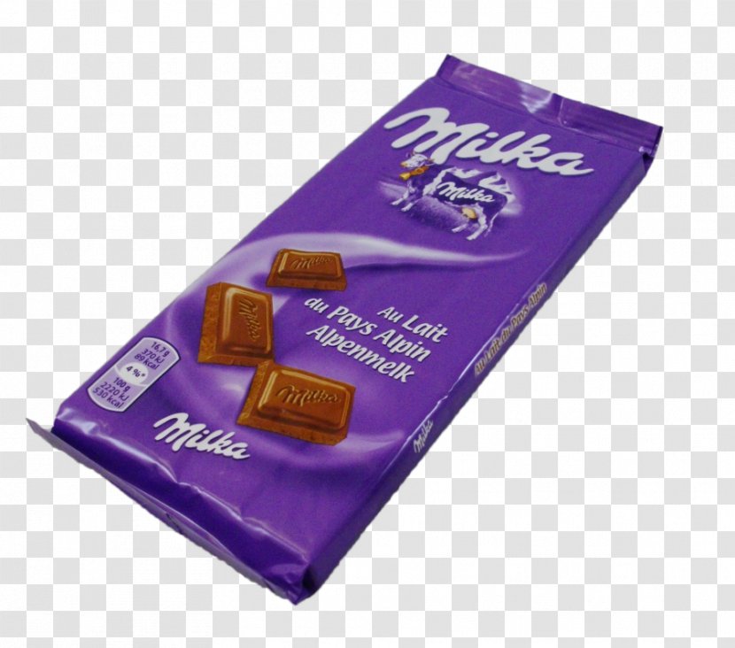 Chocolate Bar Tablette De Chocolat Milka Transparent PNG