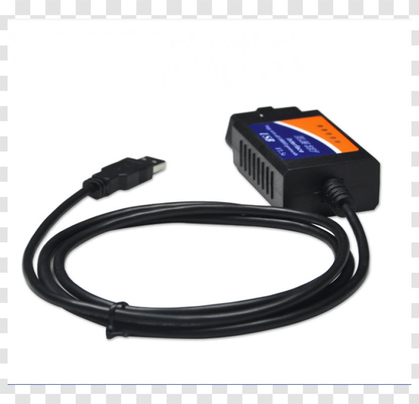 Electrical Cable Battery Charger ELM327 On-board Diagnostics OBD-II PIDs - Obdii Pids - USB Transparent PNG