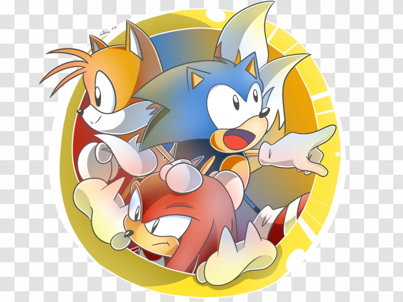 Sonic Mania & Knuckles 3 The Echidna Sega Genesis - Tree - Onion Rings Transparent PNG