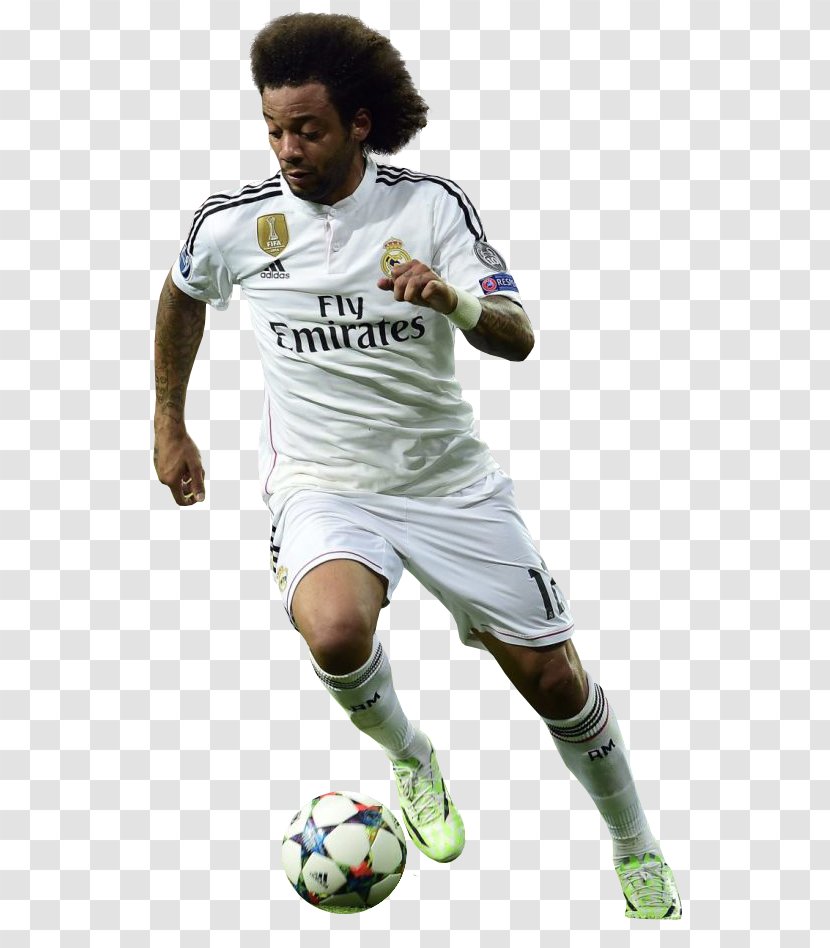 Marcelo Vieira Football Player Real Madrid C.F. Rendering - Soccer - Brazil Transparent PNG