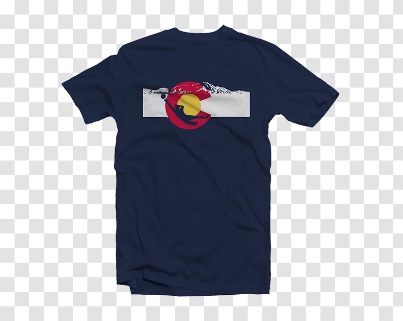 T-shirt Flag Of Colorado Sleeve Transparent PNG