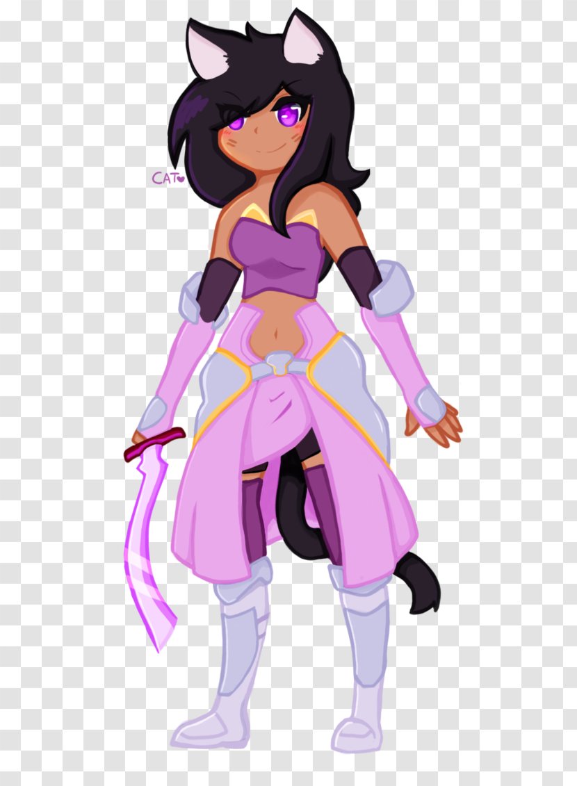 Aphmau Fan Art Drawing Illustration Dream - Cartoon Transparent PNG