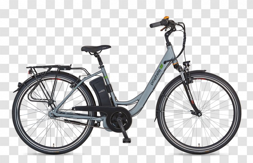 Prophete E-Bike Alu-City Elektro Electric Bicycle Pedelec - Wheel Transparent PNG