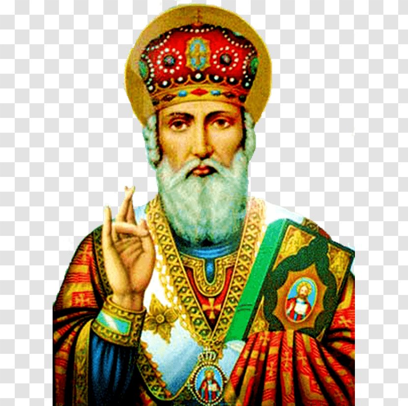 Saint Nicholas Day Myra Thaumaturgy - Art Transparent PNG