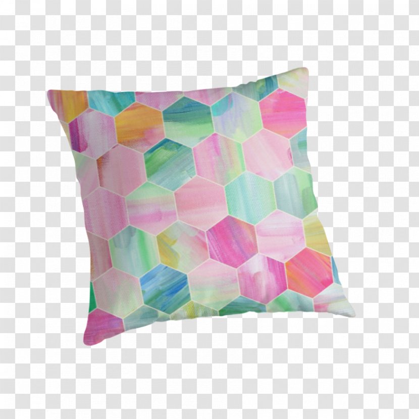 Throw Pillows Oil Paint Pastel - Rectangle - Pattern Transparent PNG
