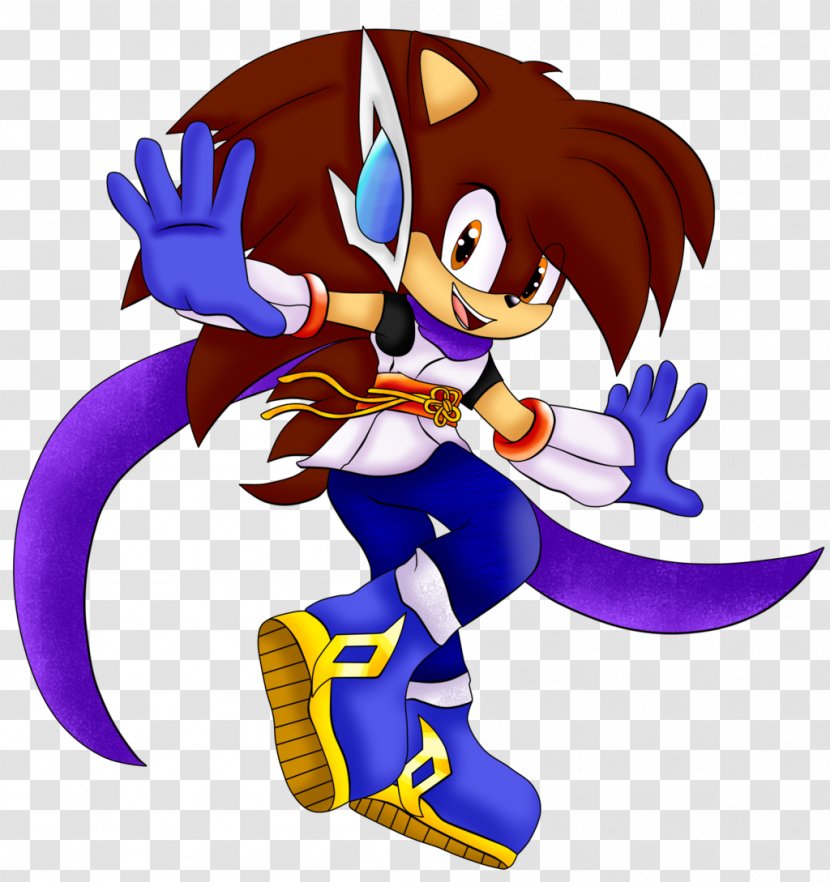 Freedom Planet Sonic The Hedgehog Purple Lilac - Heart Transparent PNG