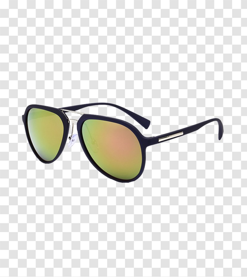 Goggles Mirrored Sunglasses Fashion - Yellow Transparent PNG