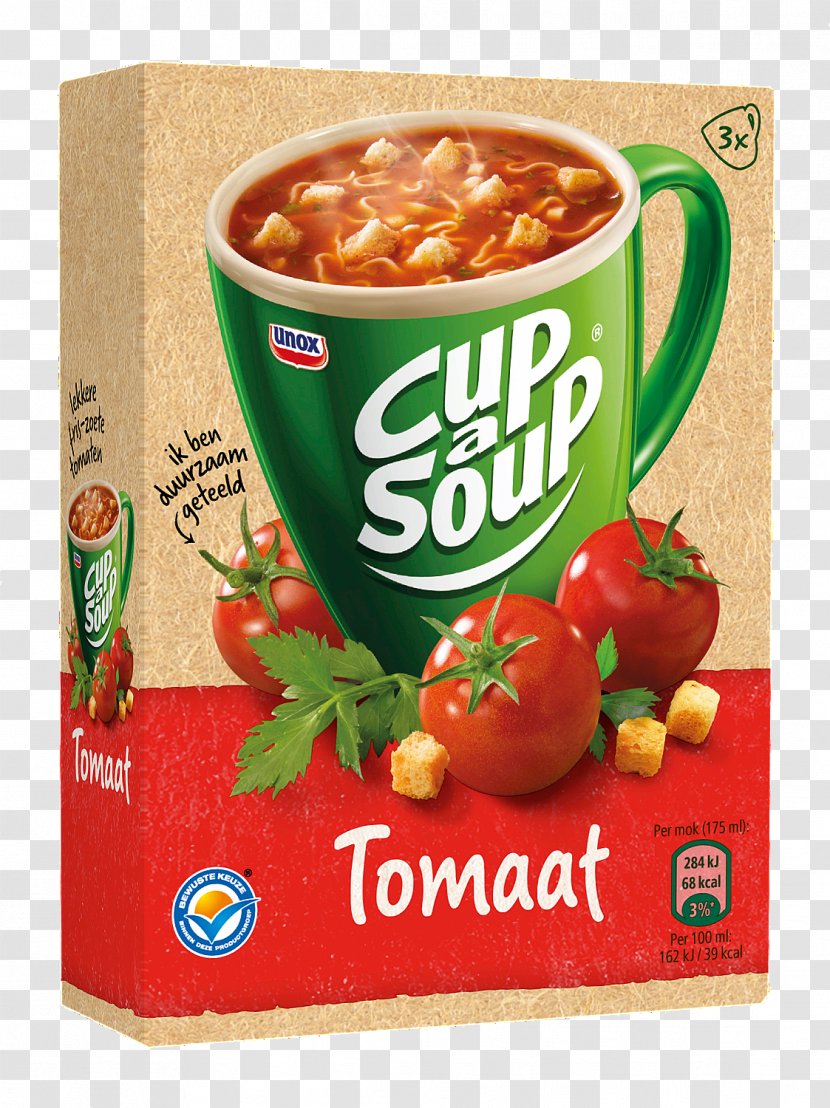 Tomato Soup Cup-a-Soup Knorr - Cup Transparent PNG