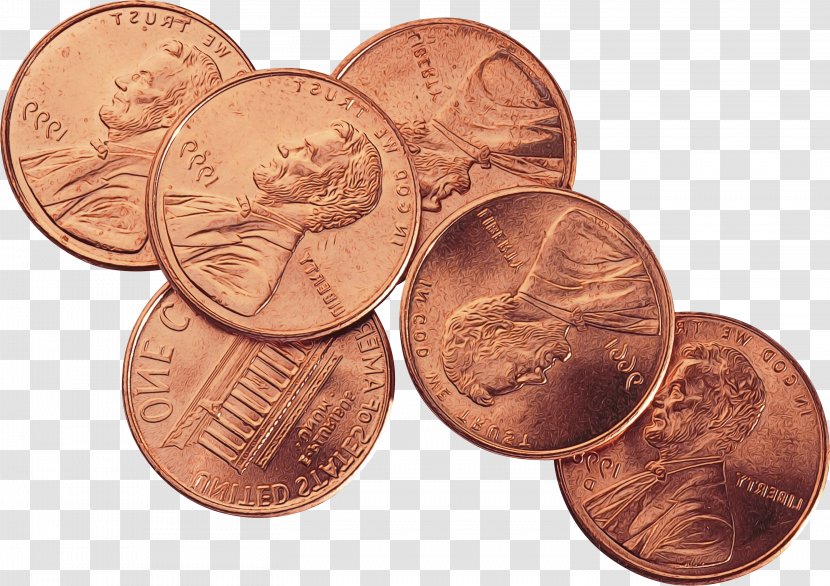 Coin Money Currency Copper Metal - Handling - Silver Transparent PNG