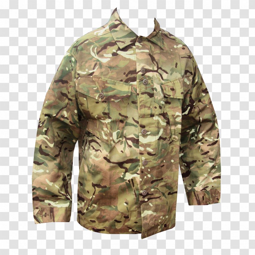 T-shirt Multi-Terrain Pattern Military Uniform Surplus - Sleeve - Camo Transparent PNG