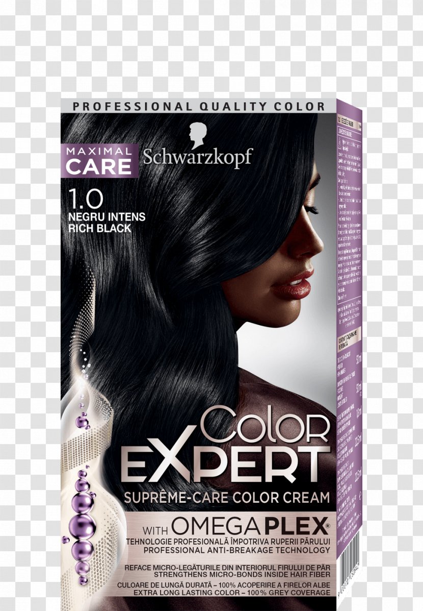 Hair Coloring Black Schwarzkopf - Hue Transparent PNG