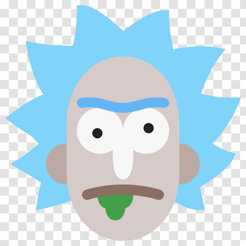 Rick Sanchez Morty Smith Download - Nose - Amino Map Transparent PNG