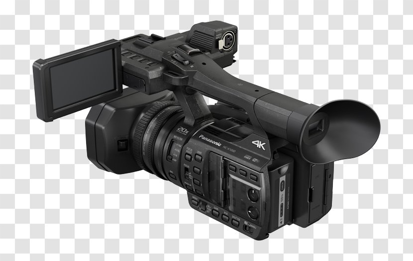 Panasonic HC-X1000 Digital Video 4K Resolution Camcorder Cameras - Lens - Camera 4k Transparent PNG