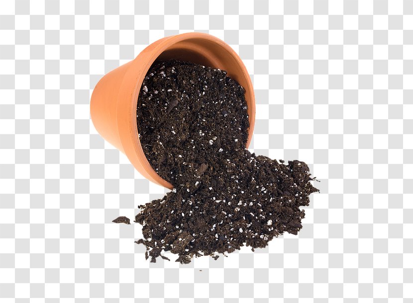 Potting Soil Stock Photography Peat Nursery - Earl Grey Tea - Clay Pot Transparent PNG
