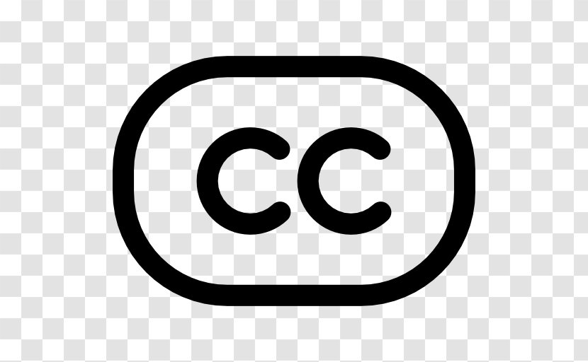 Creative Commons License - Text - Area Transparent PNG