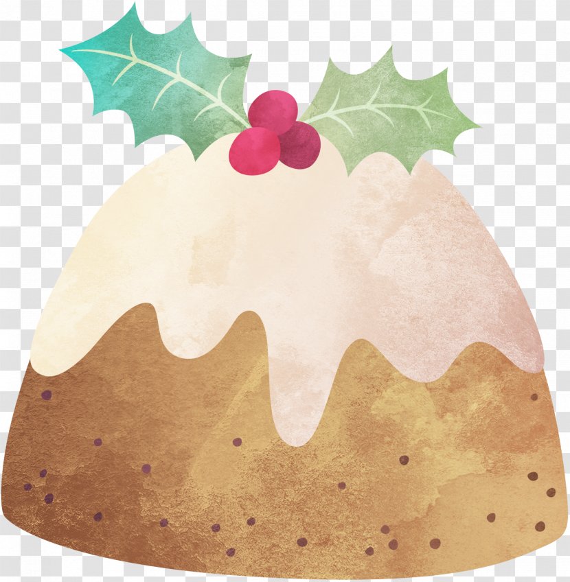 Fruitcake Bakery Cooking Christmas Sticker Transparent PNG