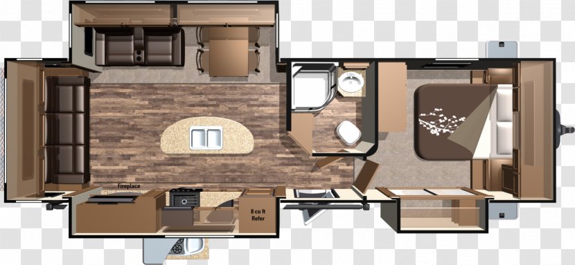 Floor Plan Campervans Fifth Wheel Coupling Caravan House - Home Transparent PNG