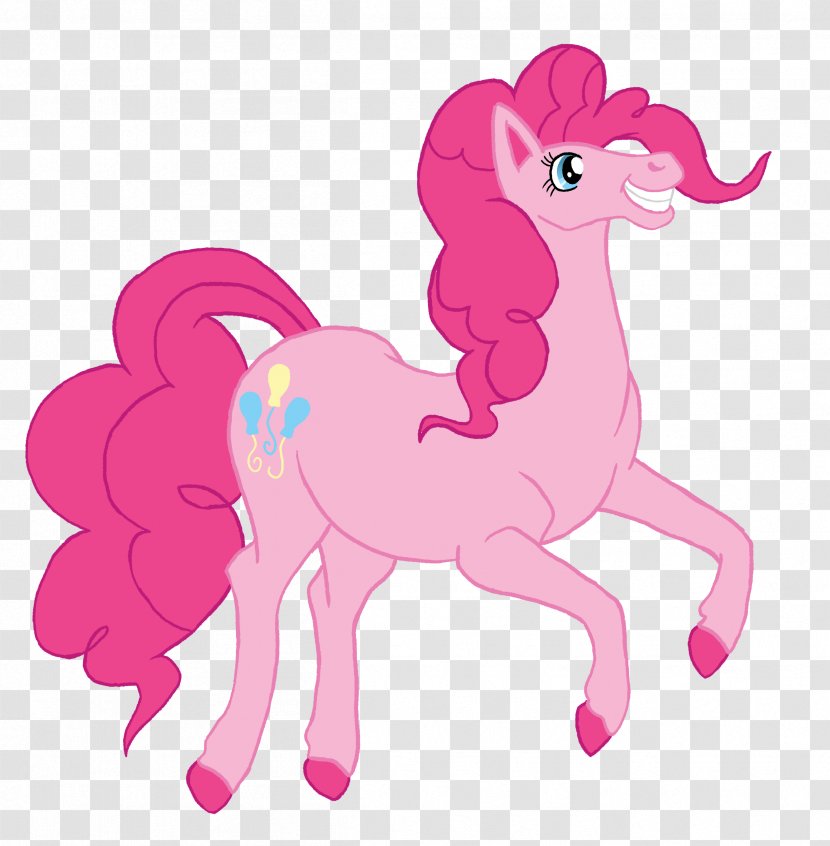 Pinkie Pie Rainbow Dash Applejack Pony Rarity - Magenta - Derpy Hooves Transparent PNG