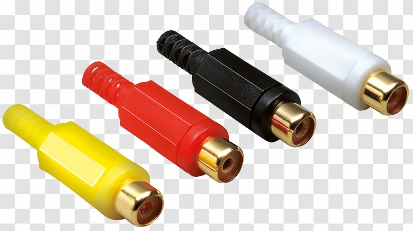 Electrical Cable Connector RCA Electronic Component Personal Computer - Rca Transparent PNG