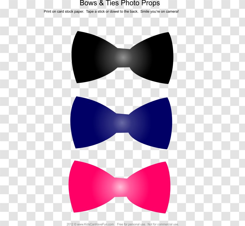 Bow Tie Necktie Photo Booth Clip Art Photograph - Christmas Day - Diy Dressing Stick Transparent PNG