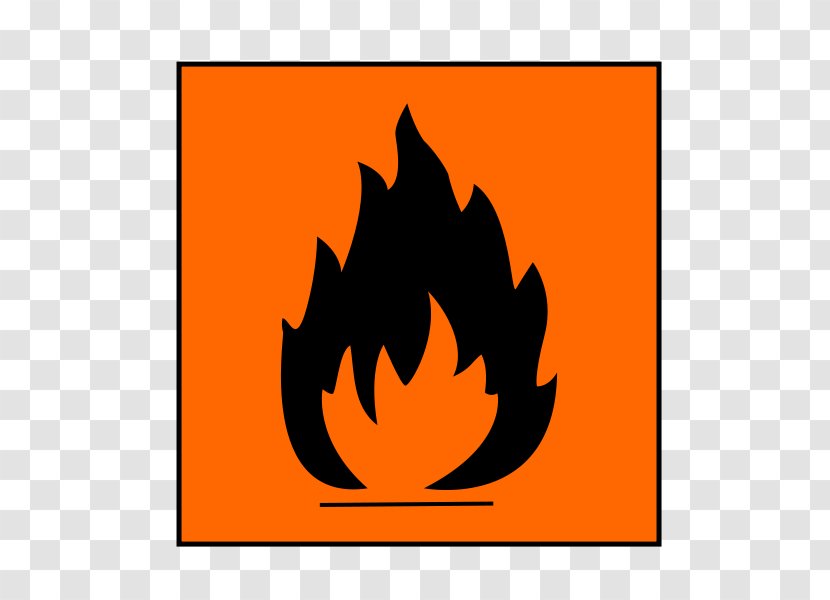 Workplace Hazardous Materials Information System Hazard Symbol Dangerous Goods Safety Data Sheet - Silhouette - Flammable Transparent PNG