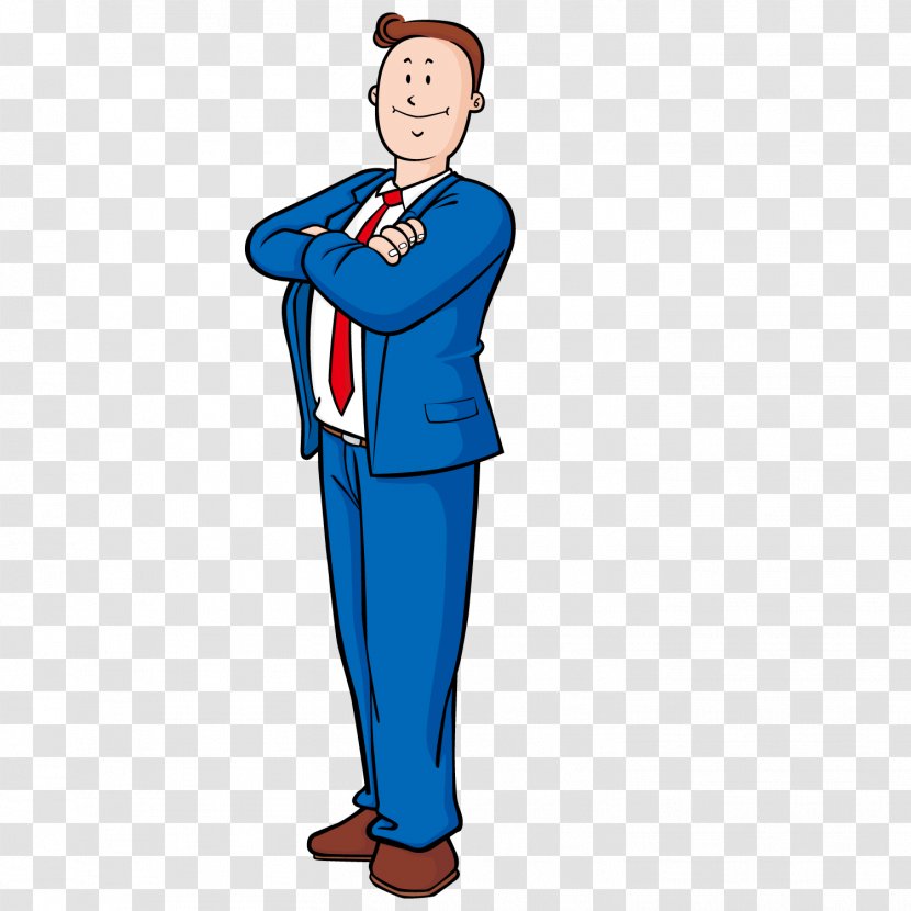 Office Business Clip Art - Fictional Character - Proud Man Transparent PNG