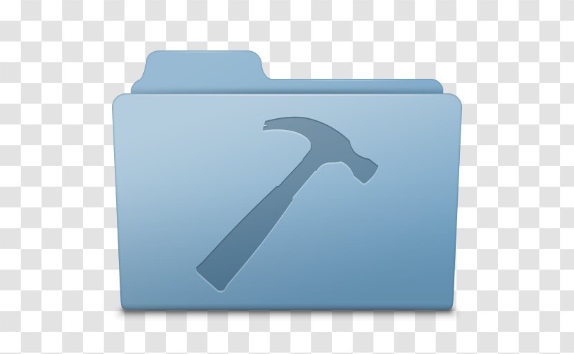 Blue Rectangle Font - Bundle - Developer Folder Transparent PNG