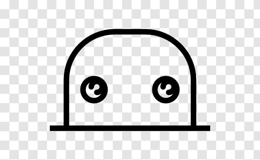 Black And White Area - Emoticon Transparent PNG