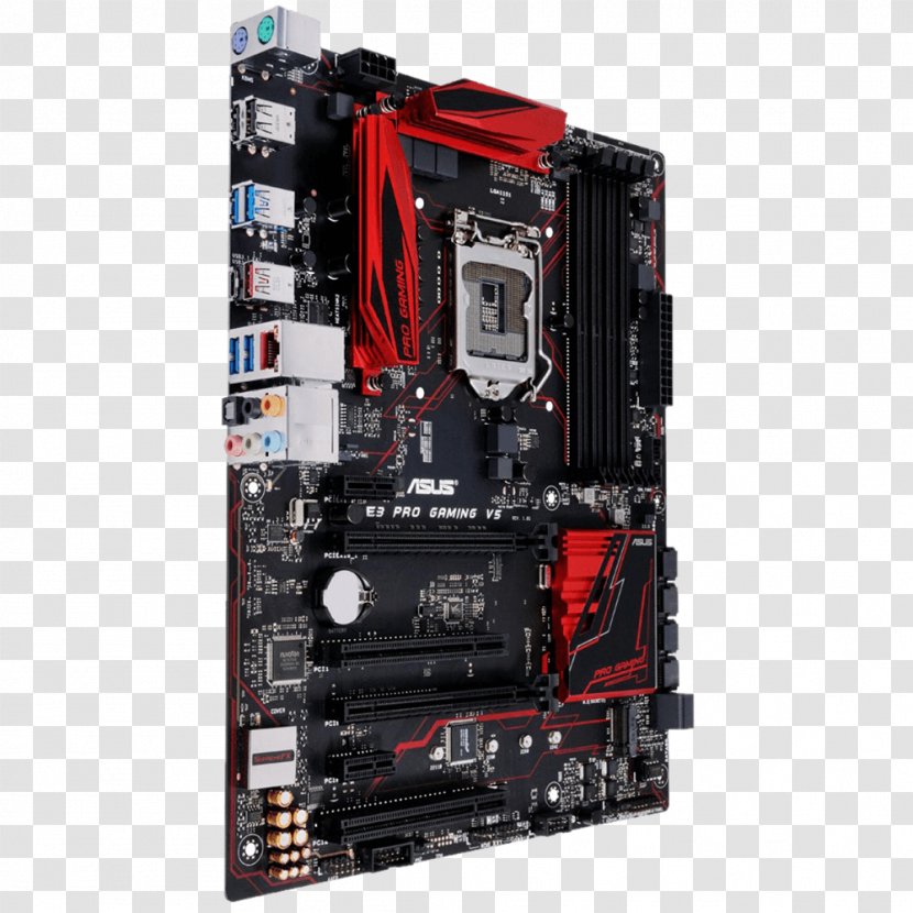 Computer Cases & Housings ATX LGA 1151 Motherboard ASUS E3 Pro V5 C232 - Xeon - Lga Transparent PNG